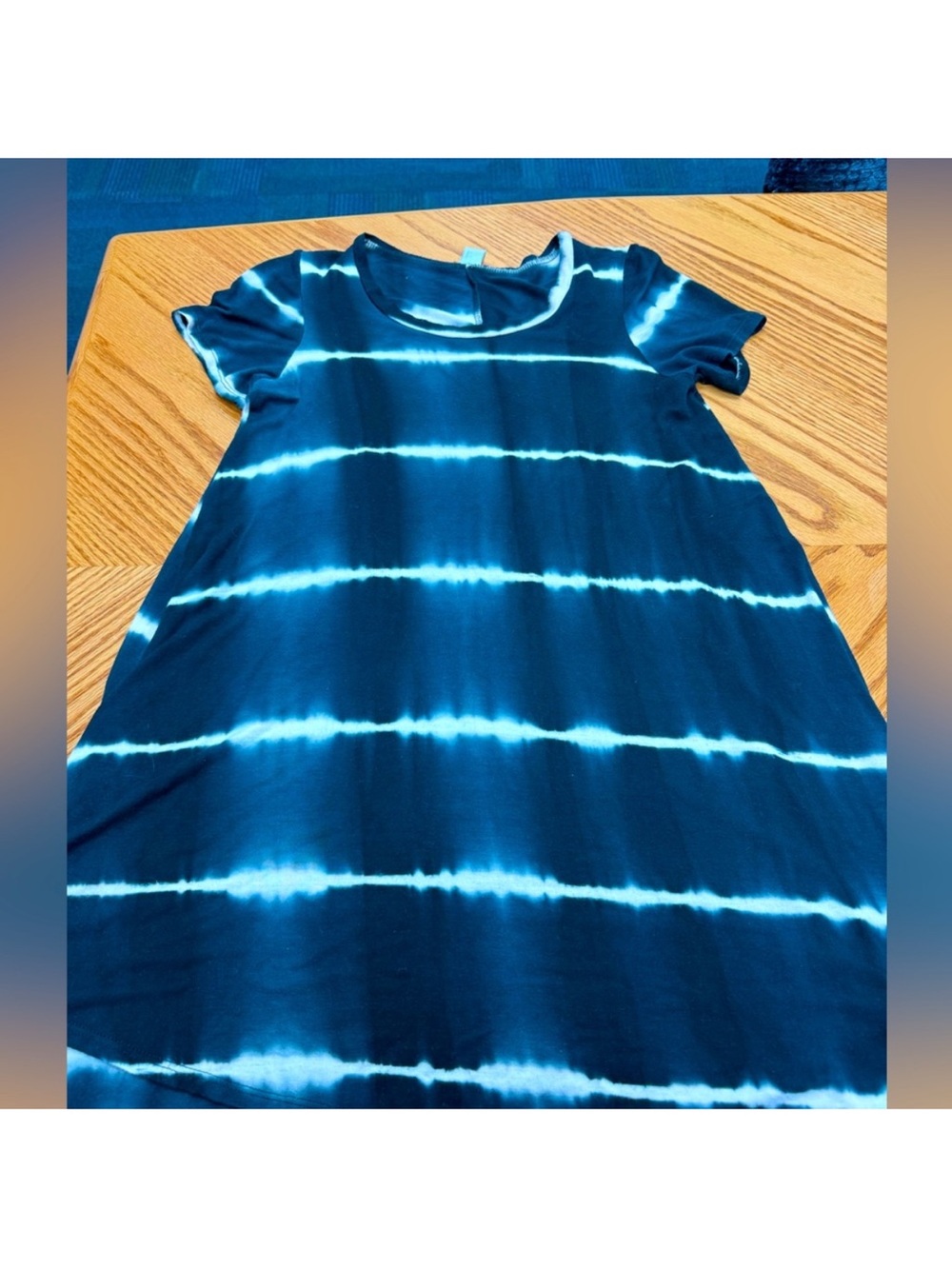 🗽Lani Navy tie dye dress